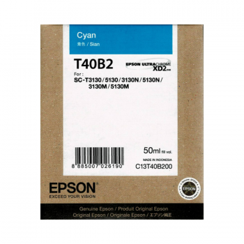Epson SureColor T5130/T3130/T3130N/T3130M Series Ink Cartridge (Cyan, 50ml)