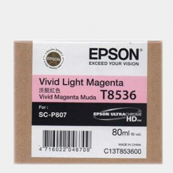 Epson T853 Ink Series (Vivid Light Magenta, 80ml)