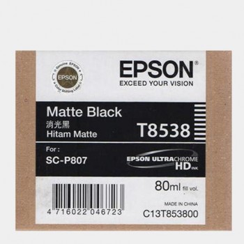 Epson T853 Ink Series (Matte Black, 80ml)