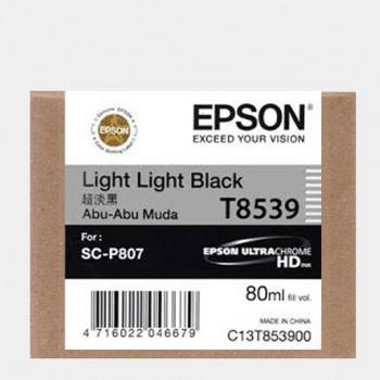 Epson T853 Ink Series (Light Light Black, 80ml)