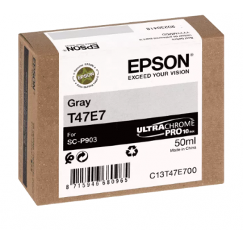 Epson T47E Grey Ink
