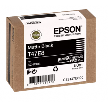 Epson T47E Matte Black Ink
