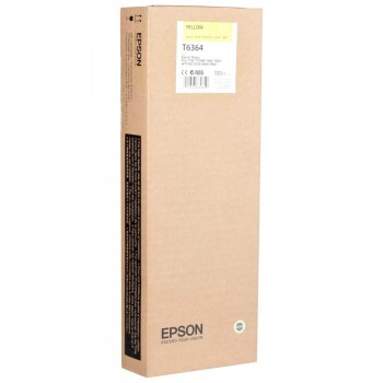  Epson T636 UltraChrome HDR Ink Cartridge (700 ml, Yellow)