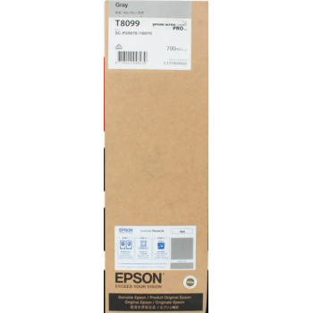 Epson T809 Inks Grey 700ml