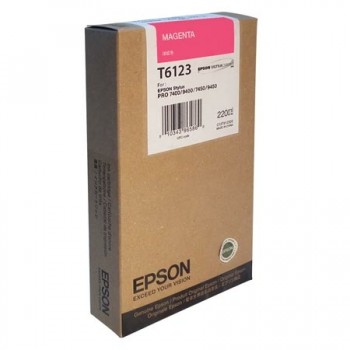 Epson T612, 220 ml Magenta UltraChrome K3 Ink Cartridge
