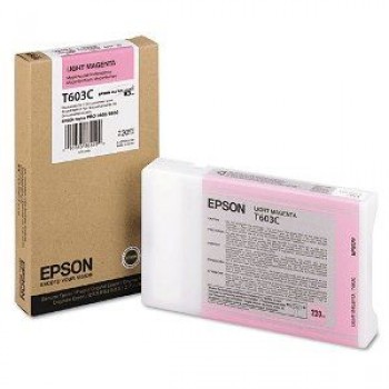 Epson T603 UltraChrome K3 Ink Cartridge ( 220 ml, Light Magenta )