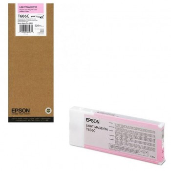 Epson T606, 220 ml Light Magenta UltraChrome K3 Ink Cartridge