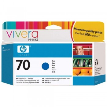 HP 70 DesignJet Ink Cartridge 130-ml - Blue (C9458A)