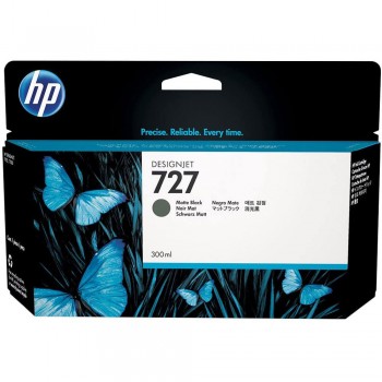 HP 727 300-ml Matte Black DesignJet Ink Cartridge (C1Q12A)